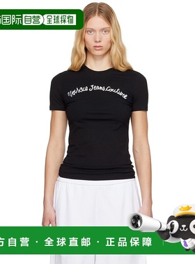 1h可退 香港直邮潮奢 Versace Jeans 范思哲 女士 黑色 Screen-Pr