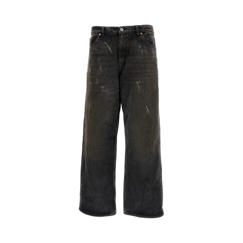 自营our legacyBlack Straight-Leg Jeans - black 美国奥莱直发