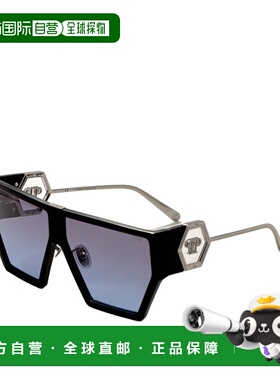 自营Philipp Plein Women's 65 mm Black Sunglasses - shiny bla