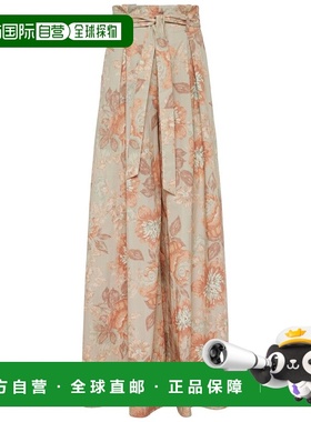 自营l'agenceL’AGENCE Chantae Paperbag Ultra Wide Pant - blu