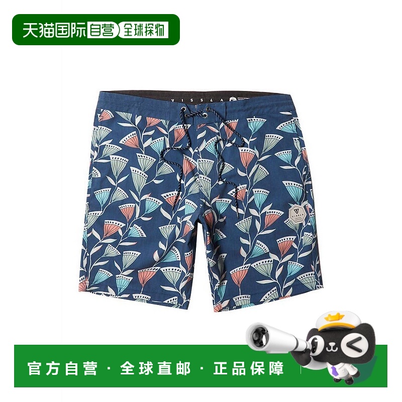 自营visslaMen's Pono Boardies In Dark Naval - dark naval 美