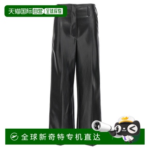 lorenzo serafini人造革長褲 philosophy 黑色 美國奧萊 自營