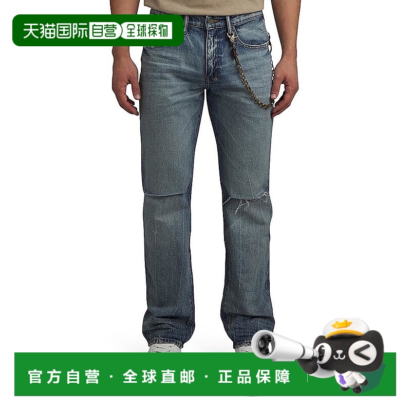 1h可退 【美国直邮】prps 男士 牛仔裤直筒经典潮牌显瘦 休闲百搭