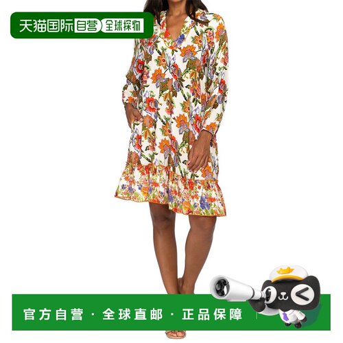 自营Tolani Ginger迷你连衣裙-黄色 美国奥莱直发