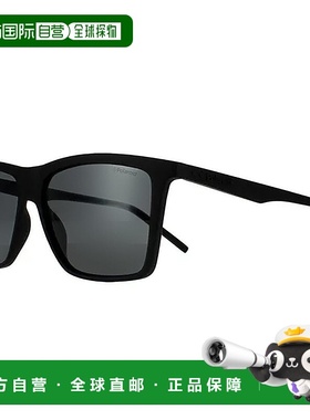 自营 polaroid宝丽来PLD 2050/S 807 M9中性矩形太阳镜-黑色 美国