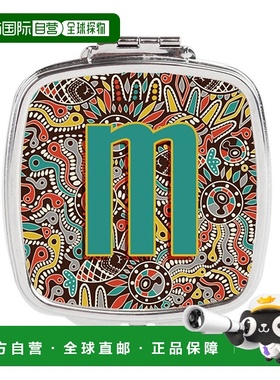 自营 Carolines Treasures CJ2013-MSCM 字母 M 复古部落字正品