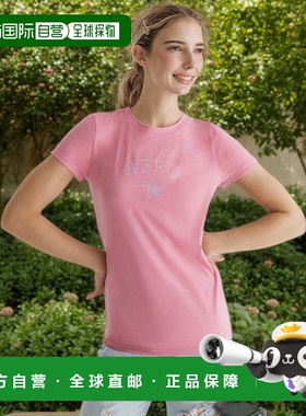 自营 Aeropostale水钻星形图案T恤-品红色593 美国奥莱直发