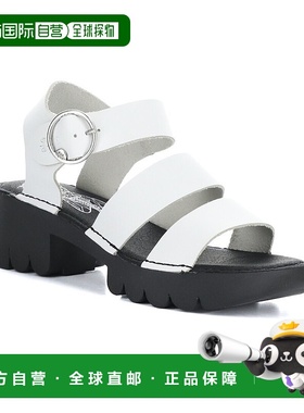 自营 FLY London Egly 皮革凉鞋 - 白色 美国奥莱直发