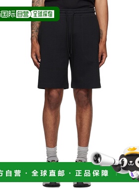 1h可退 香港直邮潮奢 Moncler 盟可睐 男士 黑色 Logo Patch Cott