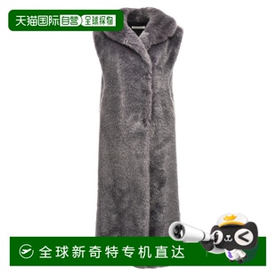 lorenzo serafini長(zhǎng)人造毛皮背心 philosophy 灰色 美國(guó) 自營(yíng)