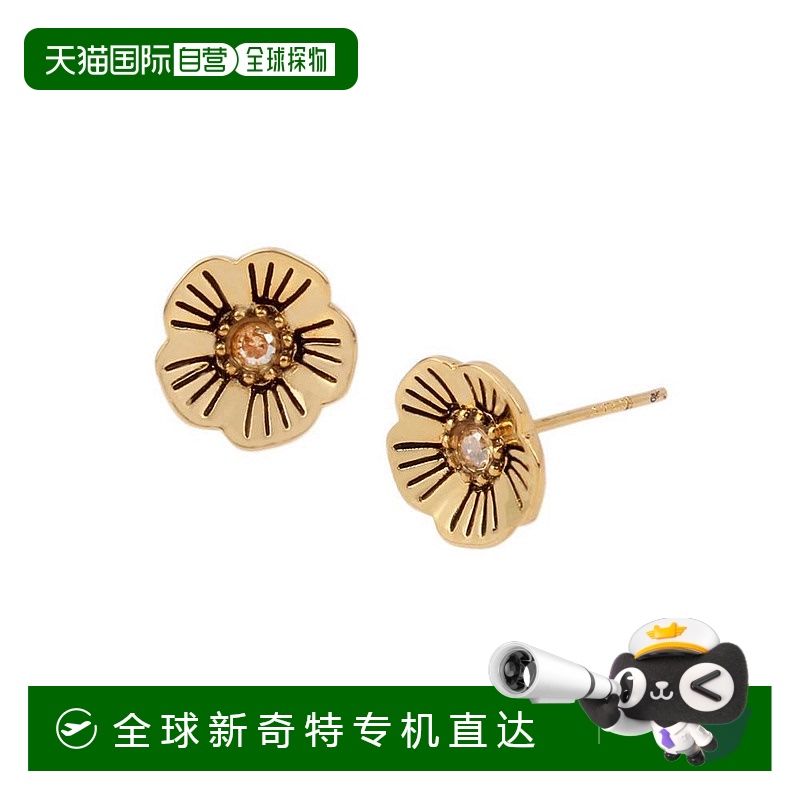 1h可退 【美国直邮】coach 通用 耳环蔻驰