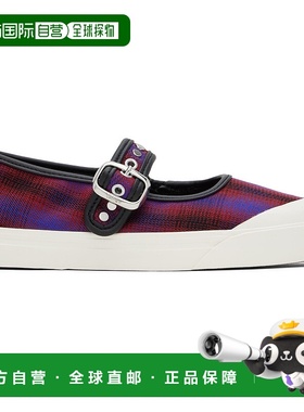 1h可退 香港直邮潮奢 Vans 范斯 女士 红色 LX Mary Jane Lo Pro