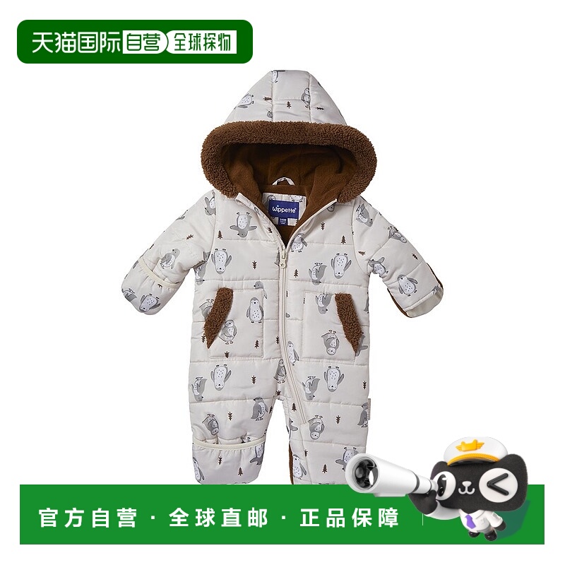 自营Wippette Penguin Print Quilted Pram - beige 美国奥莱直发