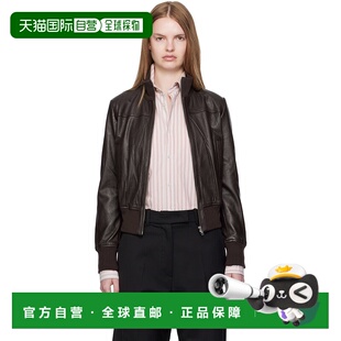 Frankie Shop 女士 1h可退 Tobias The 棕色 皮革夹 香港直邮潮奢