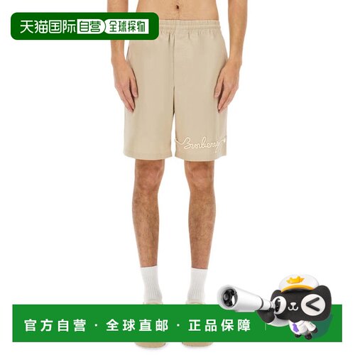 自营burberryNautical Style Logo Shorts - neutrals 美国奥莱直
