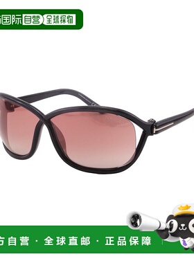 自营 Tom Ford女式Fernanda 68毫米太阳镜-黑色 美国奥莱直发