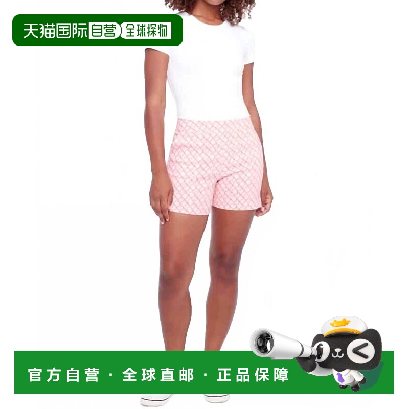 自营 iltmWomen's Trellis Short In Coral Trellis Print - cora