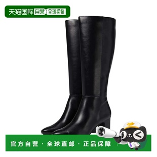 自营Women Anne Boot Klein Black Sawyer Toe Block Almond