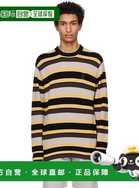 1h可退 香港直邮潮奢 Études 男士 多色条纹毛衣 E23MM601L001