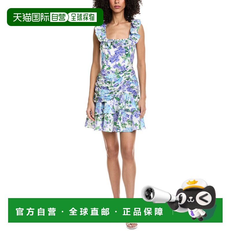 自营Yumi Kim Frankie Mini Dress - blue 美国奥莱直发连衣裙
