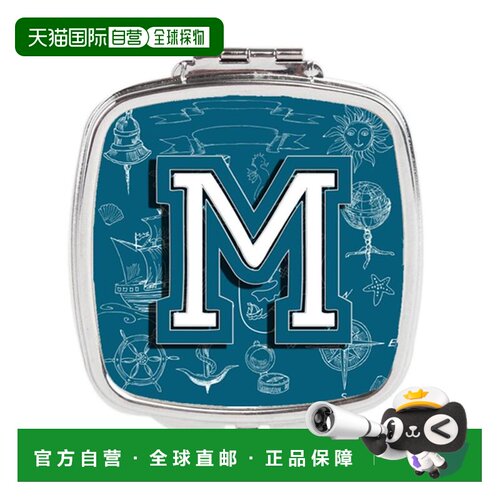 自营Carolines Treasures CJ2014-MSCM 字母 M 海涂鸦初始字正品