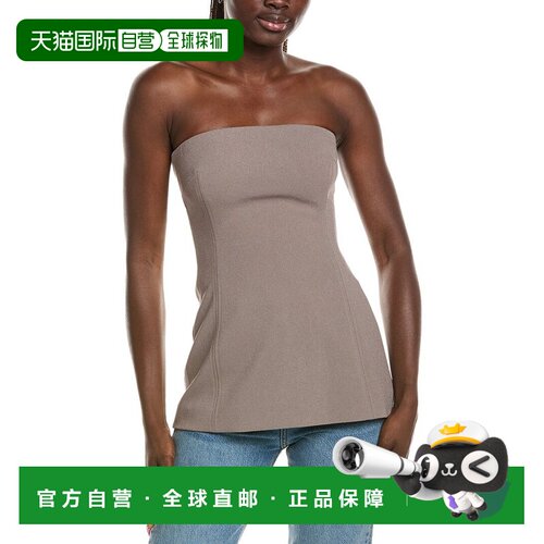 自营PARIS GEORGIA Portia Bodice Top - brown 美国奥莱直发上衣