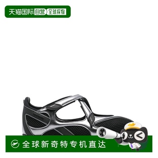 現代平底鞋 自營 the attico帶交叉帶細節 美國奧萊直發 黑色