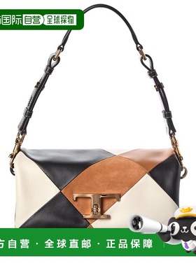 自营tod'sTOD’s T Timeless Leather & Suede Shoulder Bag - br