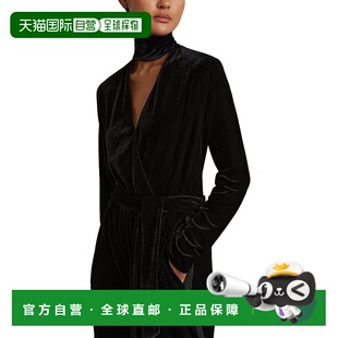 Vera Jumpsuit Wrap Velvet 美国奥莱直发性感 Neck 自营Reiss