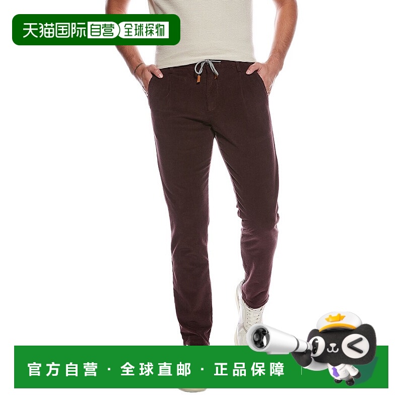 自营Eleventy Corduroy Jogger - 红色 美国奥莱直发