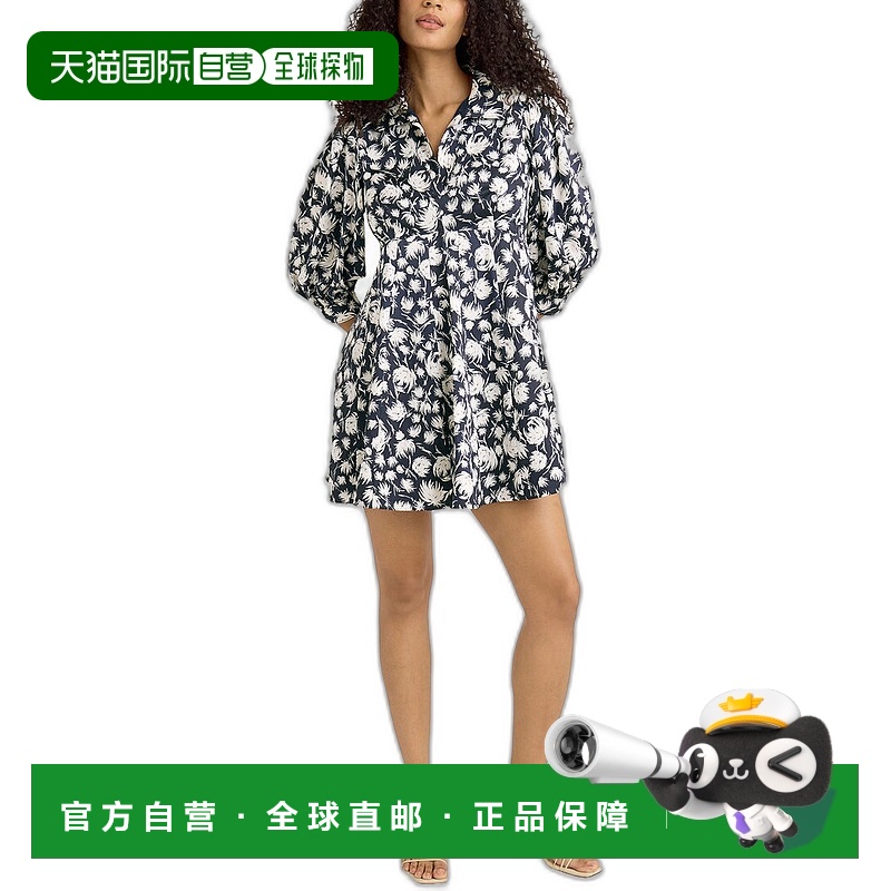 自营 cinq a septCinq à Sept Darby 迷你连衣裙 - 蓝色 美国奥