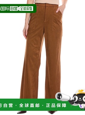自营Ramy Brook Edwina 裤子 - 棕色 美国奥莱直发休闲裤阔腿裤