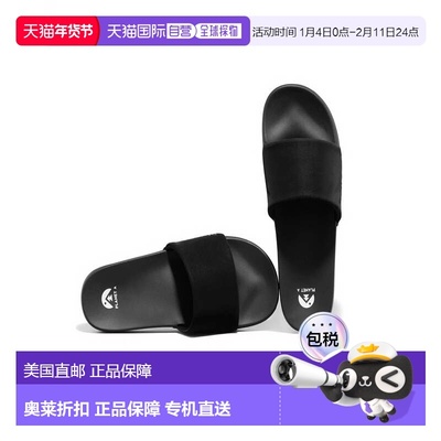 自营dearfoamsPlanet A Women's REGNR8 Slide Sandal - black 美
