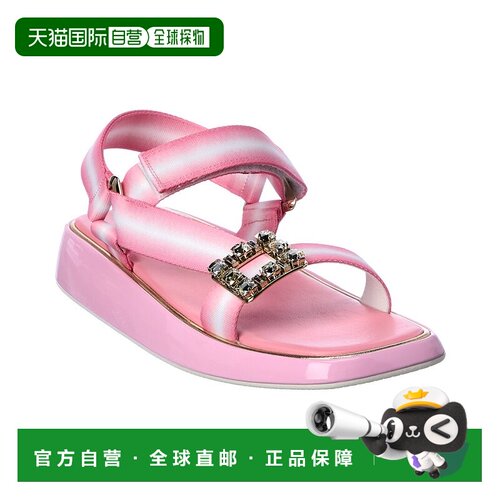 自营Roger Vivier Trekky Strass Buckle Sandal - multi 美国奥