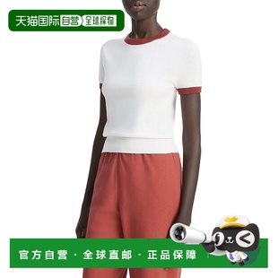 Ringer white Sweater Shirt 美国奥莱直发 自营Vince