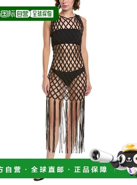 自营PQ Swim Beaded Brynn Cover-Up - blue 美国奥莱直发