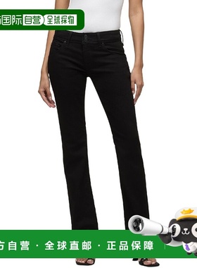 自营HUDSON Jeans Beth Black Baby Boot Jean - black 美国奥莱