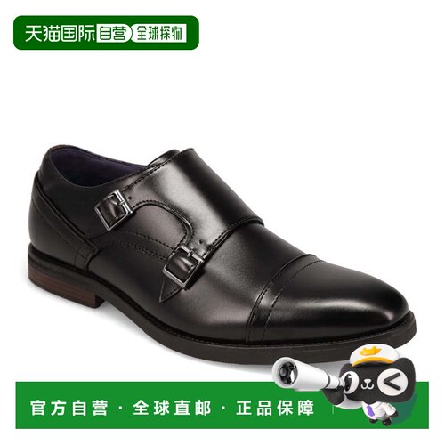 自营Dockers Mens Ballard双扣正装鞋-黑色 男鞋美国奥莱直发