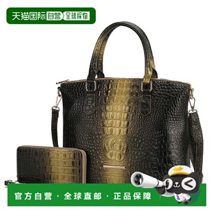 自营mia k collectionLiora Tote Women's Handbag Croc-Embossed