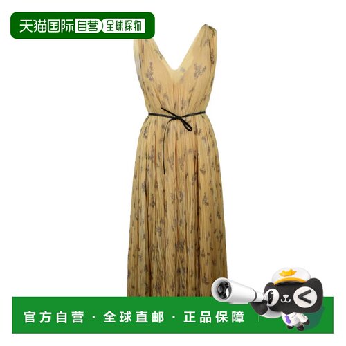 自营fabiana filippiLong Tulle Dress - Yellow - brown 美国奥