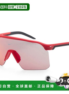 自营Nike Men's 61 mm Red Sunglasses - university red 美国奥