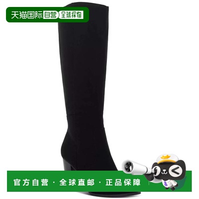 自营style & co.Women's Style & Co Addyy Boots Black Faux Sue