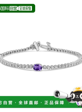 【美国直邮】macy's 通用 手镯纯银宝石钻石蓝宝石水晶手链红宝石