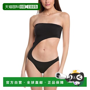 自营 Norma Kamali C One-Piece - black 美国奥莱直发泳装泳衣