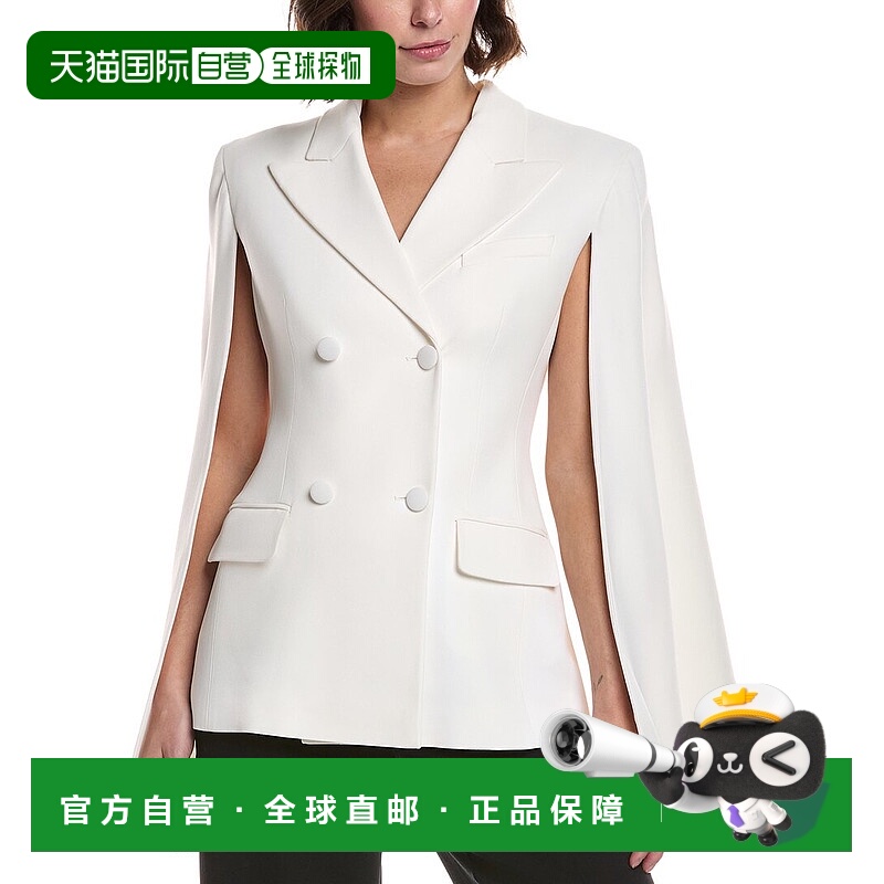 自营Michael Kors Collection Sable Cape Silk-Blend Jacket - w