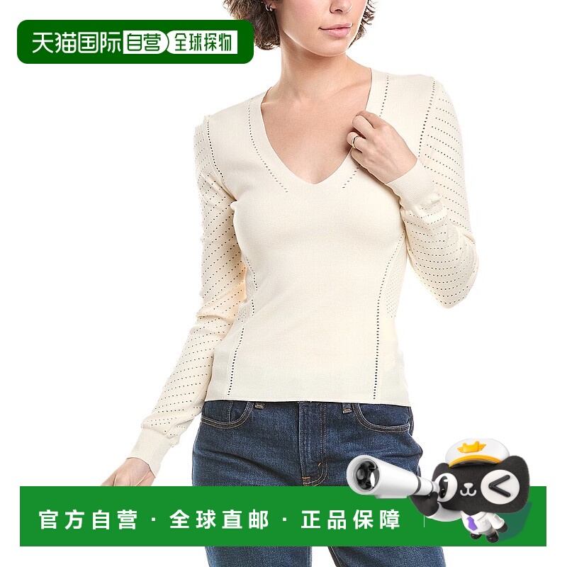 自营 Max Mara Nadar白色毛衣 美国奥莱直发