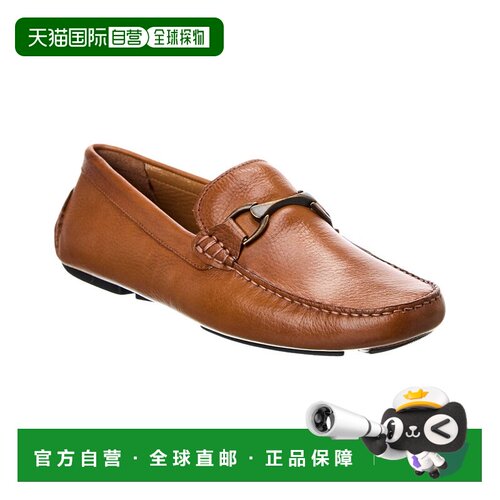 自营Donald Pliner Vitali Leather Driver - brown 美国奥莱直发