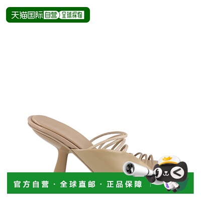 自营salvatore ferragamoAltaire Strappy Mules - beige 美国奥