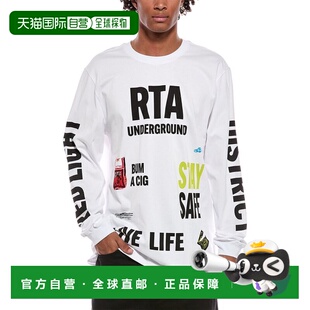 自营RtA Lawrence T-衬衫-白色 美国奥莱直发