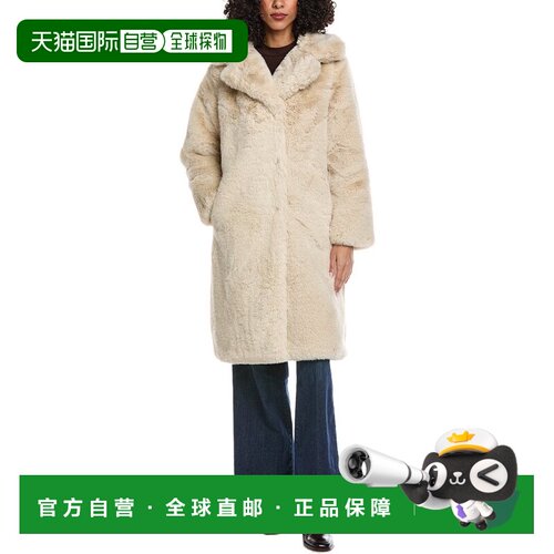 自营NOIZE Savannah Teddy Coat - sable 美国奥莱直发外套